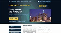 Desktop Screenshot of lefkowitzlawgroup.com